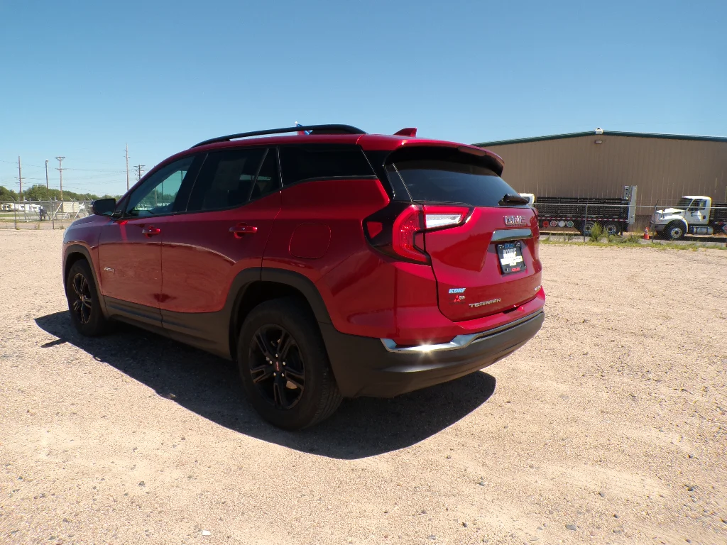 Used 2023 Volcanic Red Tintcoat GMC AT4 image 31