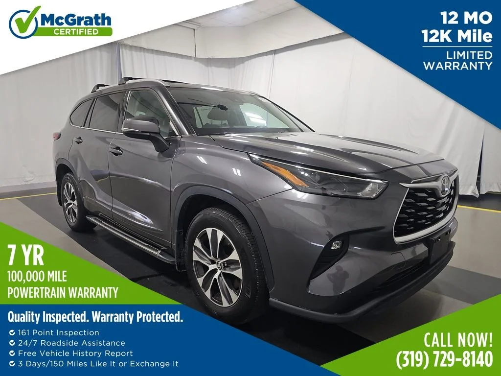 Certified Used 2022 Gray Toyota XLE image 1