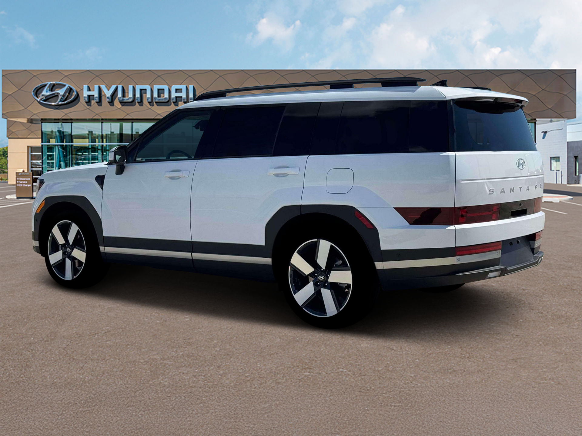 New 2026 Serenity White Hyundai Limited AWD image 4