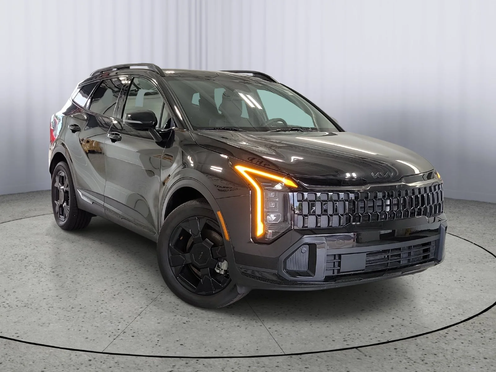 Certified Used 2026 Black Kia X-Line image 1