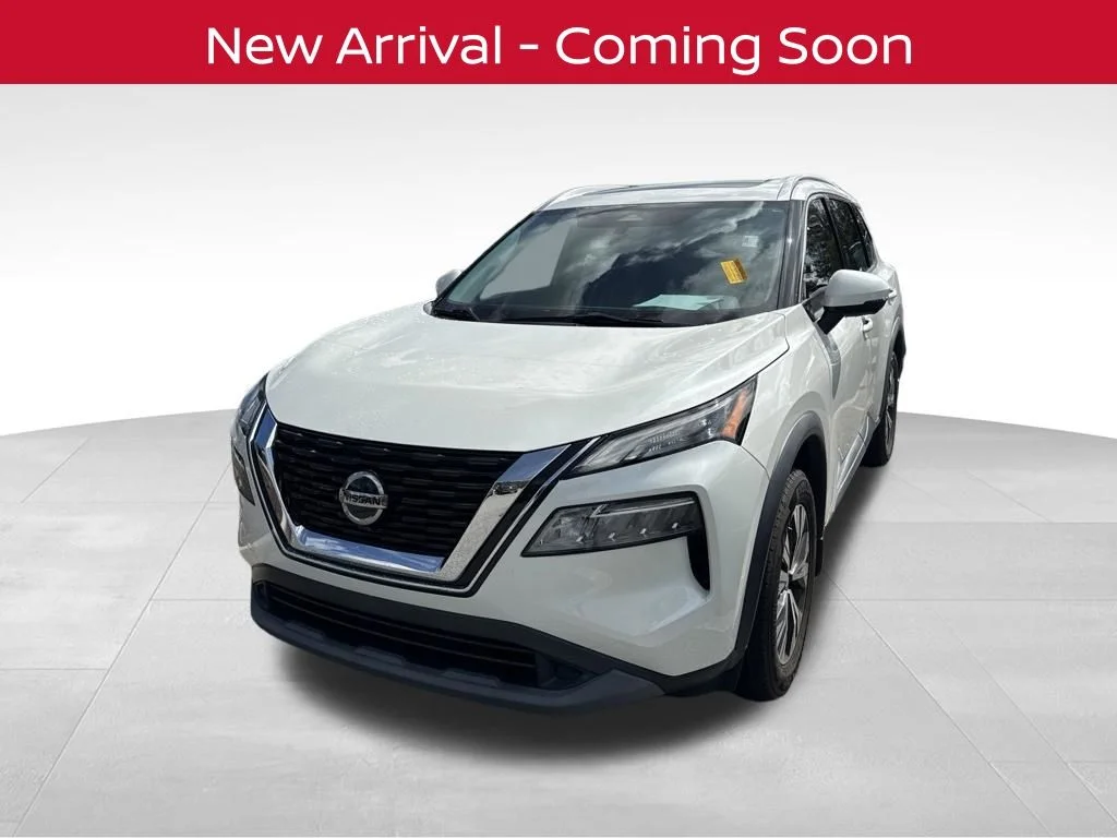 Certified Used 2021 White Nissan SV image 1