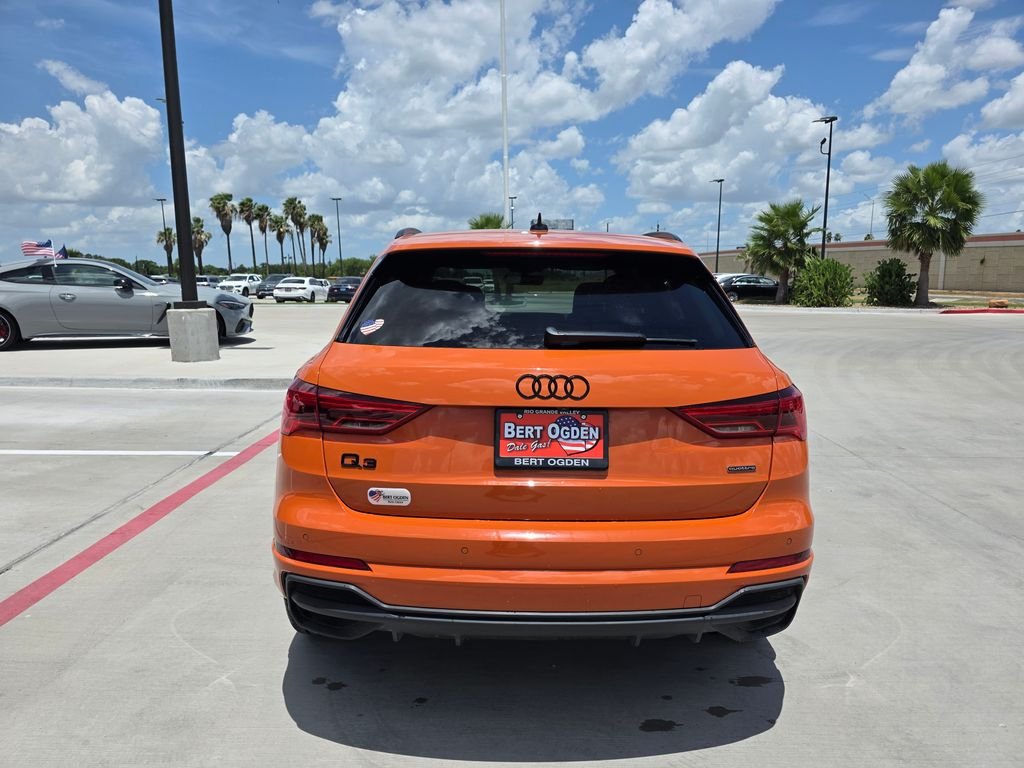 Used 2024 Orange Audi Premium Plus image 5