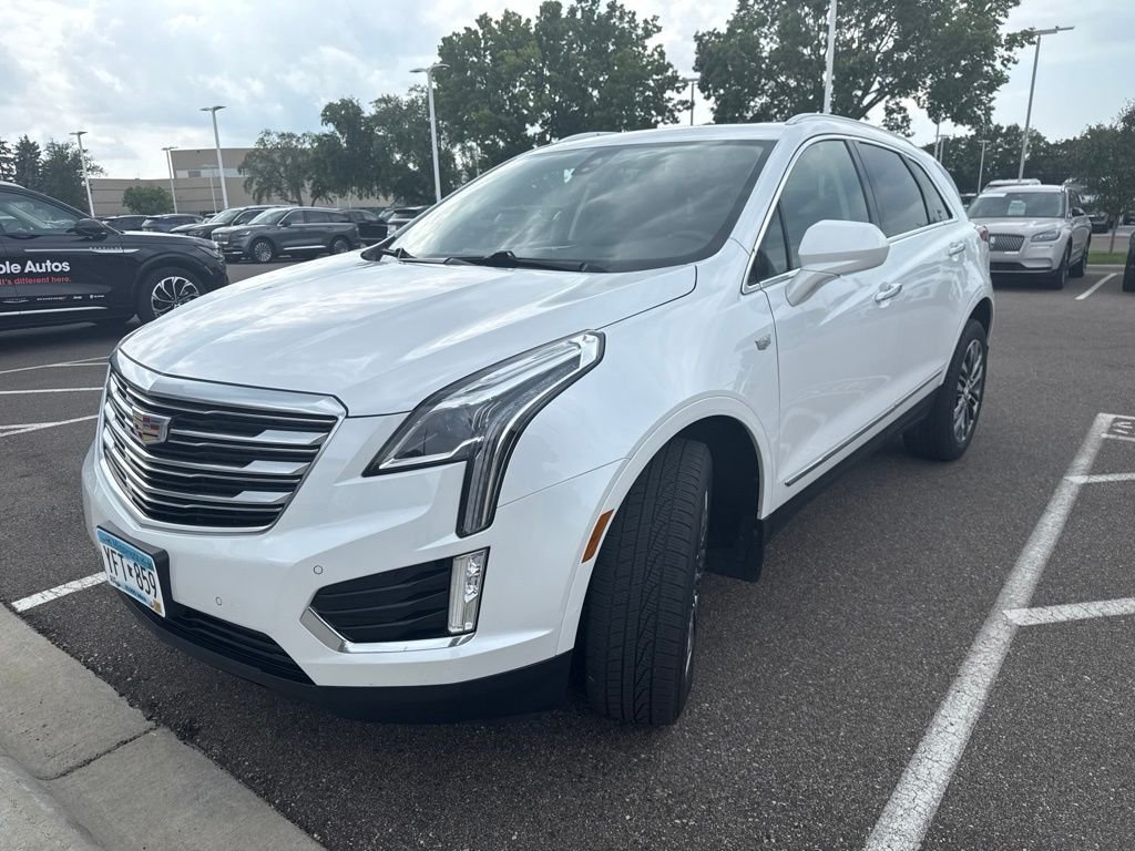 Used 2019 White Cadillac Premium Luxury image 4