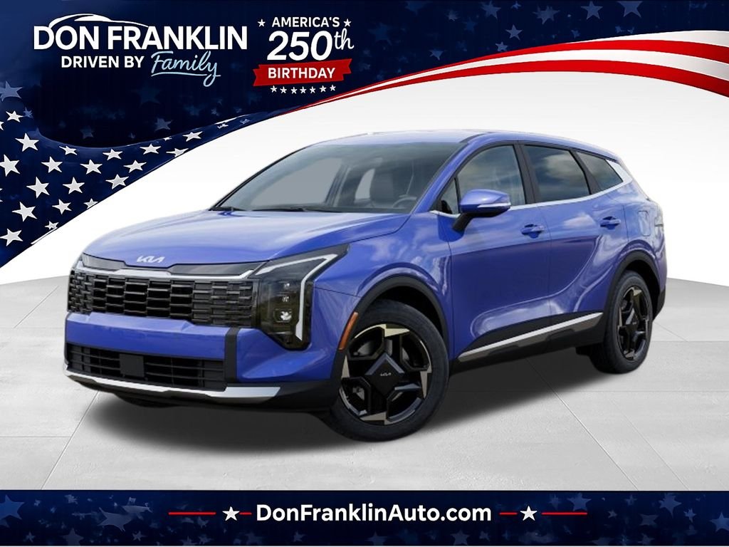 New 2026 Nebular Blue Kia EX image 1