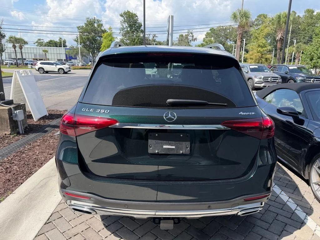 Certified Used 2024 Emerald Green Metallic Mercedes-Benz GLE 350 image 6