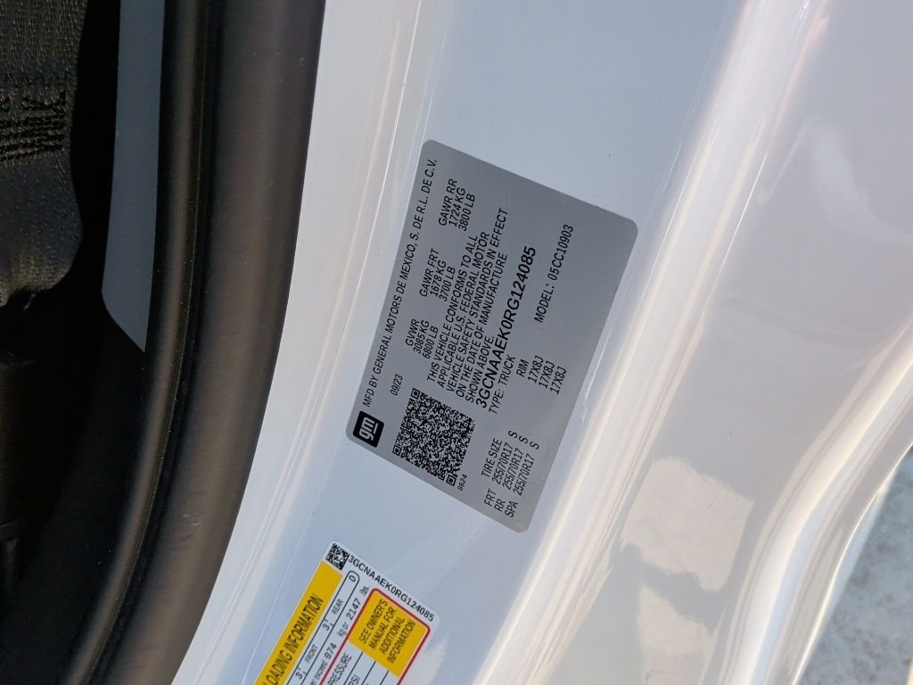 Used 2024 White Chevrolet WT image 43