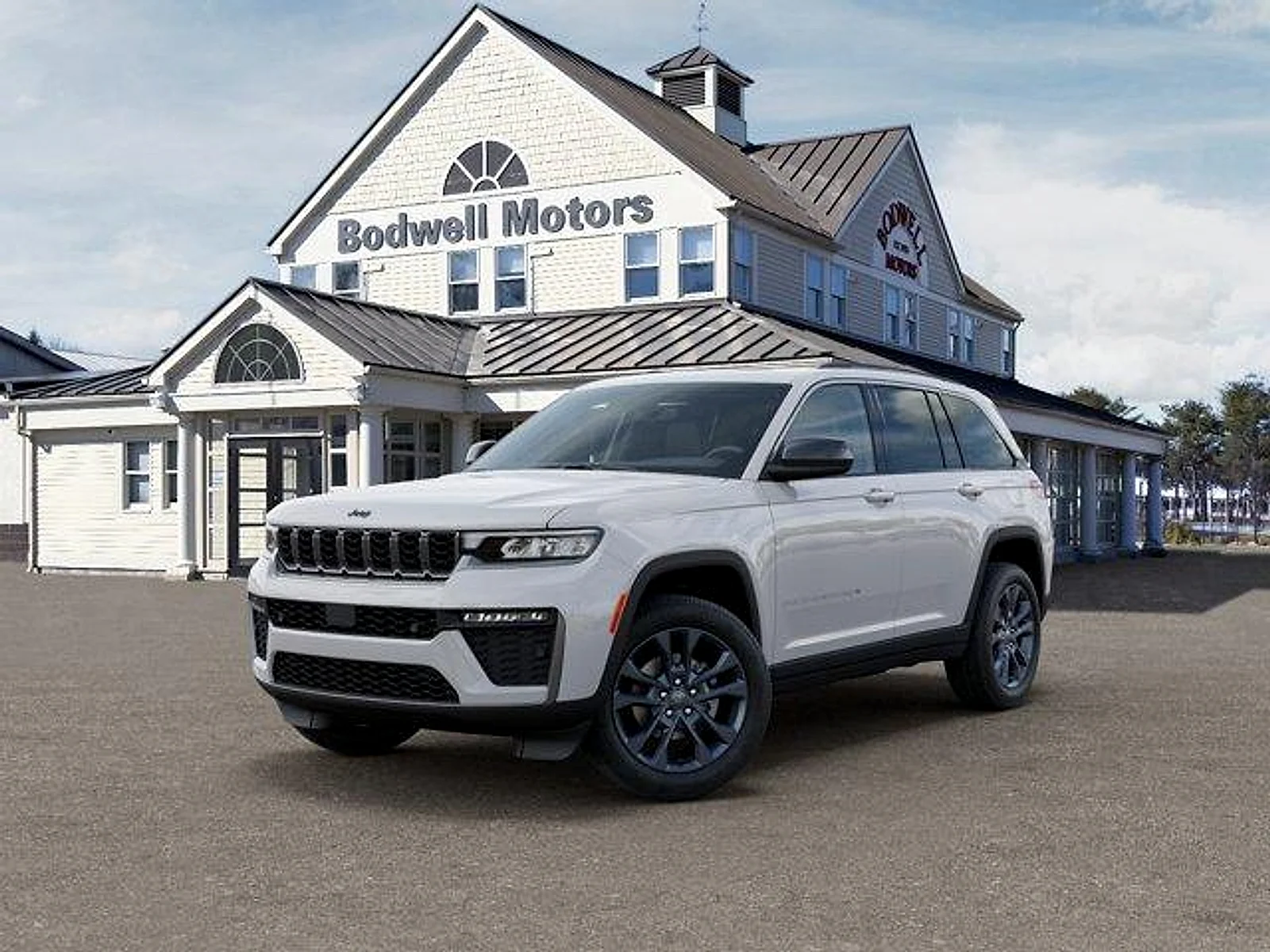 New 2026 Bright White Clear-Coat Exterior Paint Jeep 85th Anniversay Edition 4x4 image 1