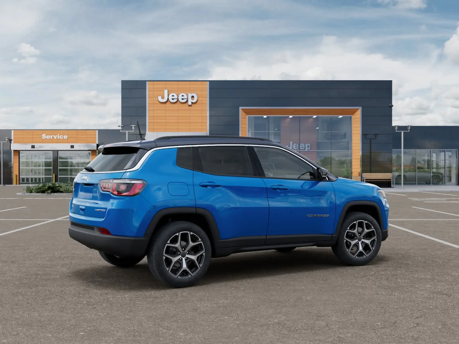 New 2026 Hydro Blue Pearlcoat Jeep Limited image 4