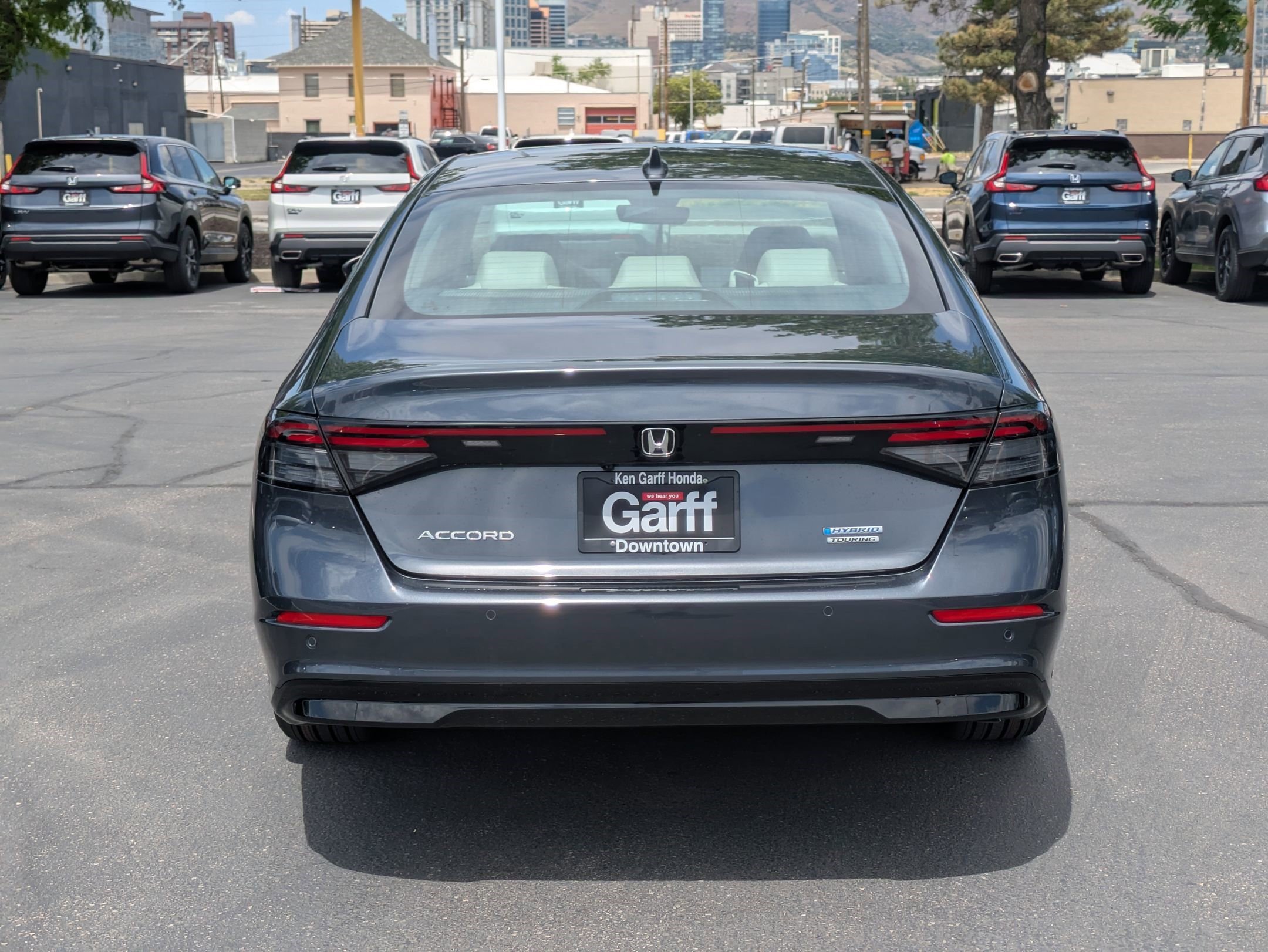 New 2026 Meteorite Gray Metallic Honda Touring image 4
