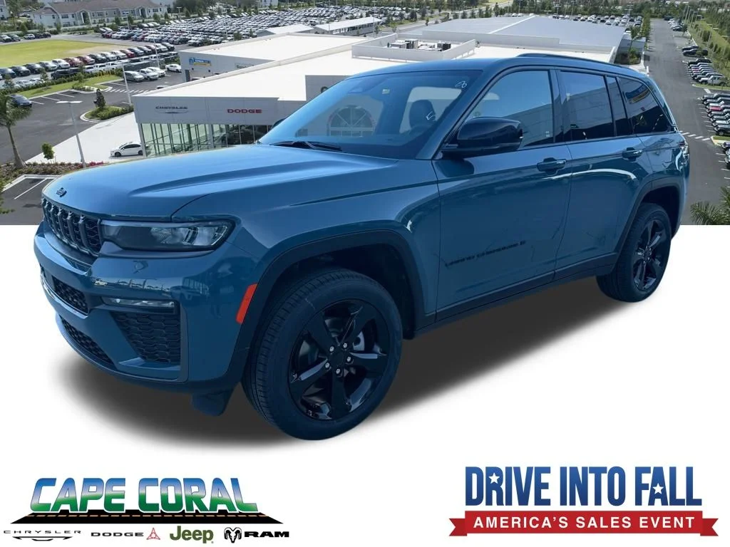 New 2026 Steel Blue Exterior Paint Jeep Limited image 1