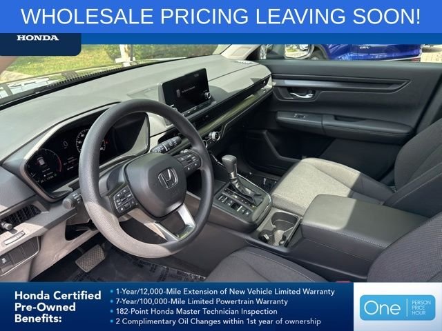 Certified Used 2025 Crystal Black Pearl Honda 1.5T AWD EX image 16