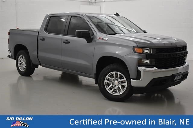 Certified Used 2021 SATIN STEEL METALLIC Chevrolet Work Truck image 11