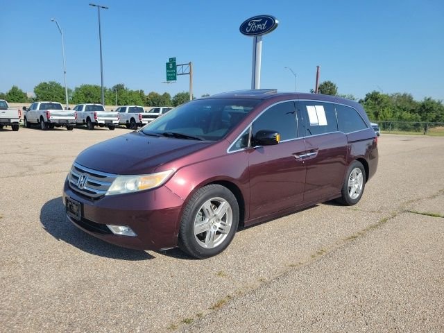 Used 2012 Dark Cherry Pearl II Honda Touring image 16