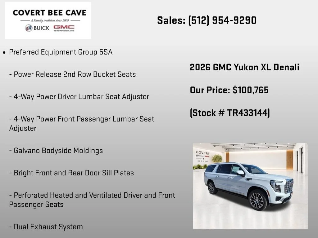 2026 GMC Yukon XL Denali - Photo 7