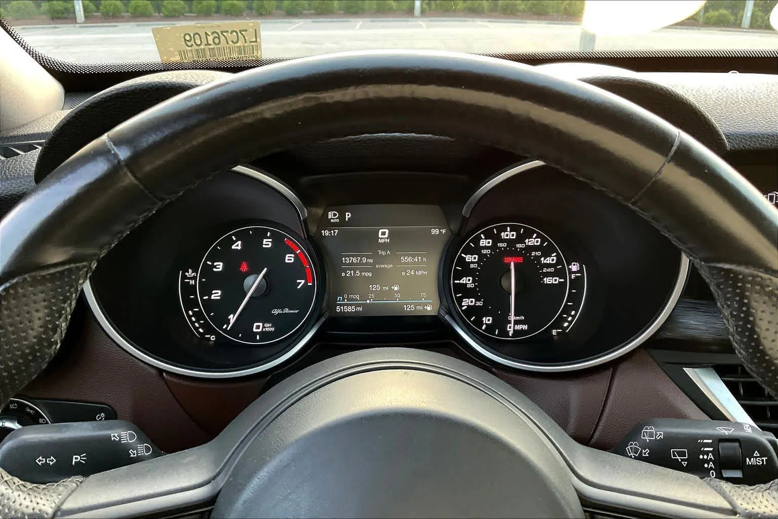 Used 2020 Anodized Blue Metallic Alfa Romeo  image 26