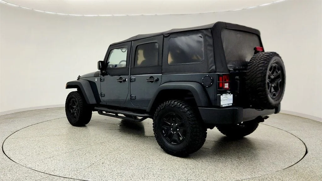 Used 2017 Rhino Clearcoat Jeep Willys Wheeler 4x4 w/ Alpine Audio, LED Lighting & Trailer Tow image 7