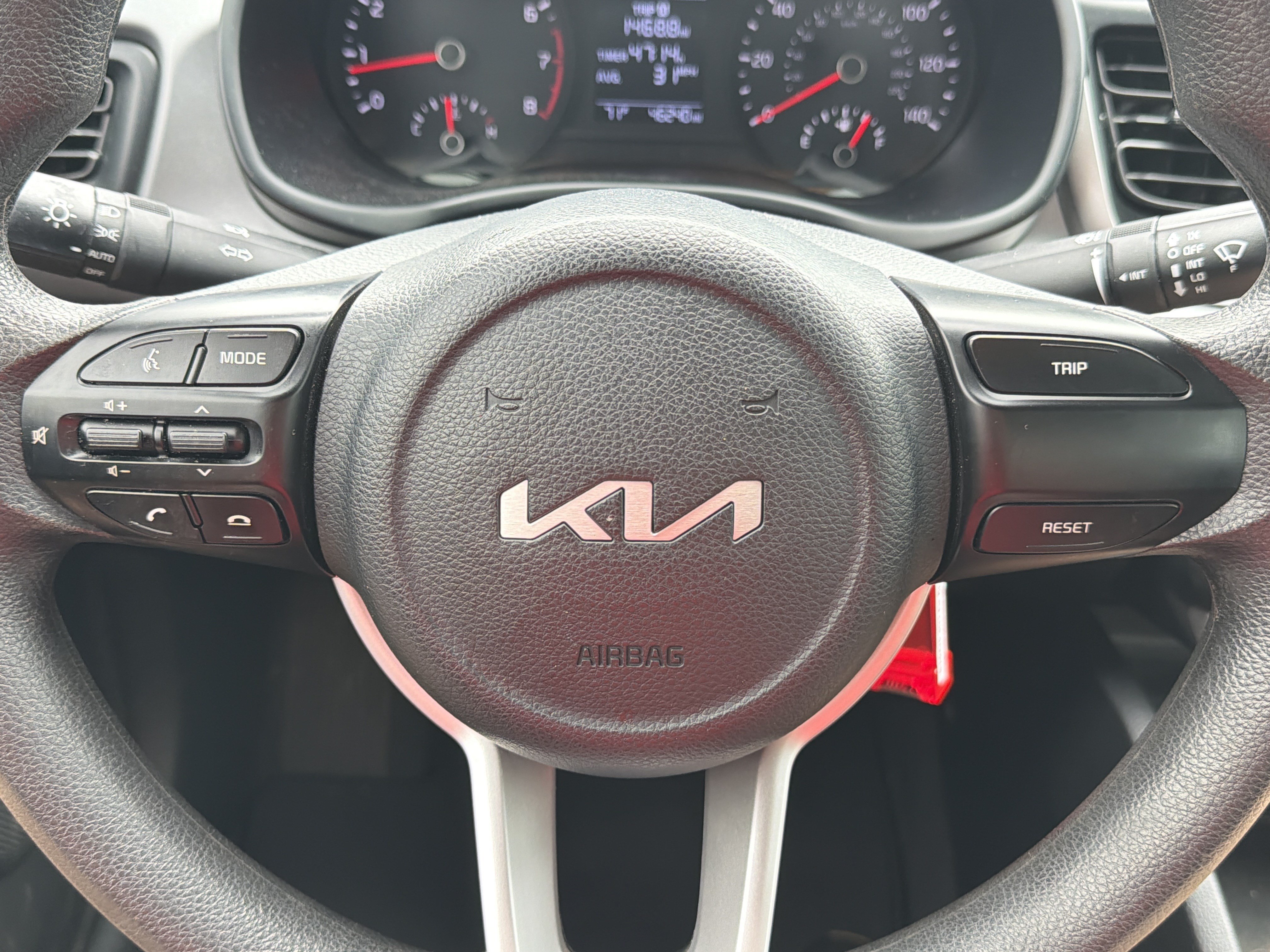 Used 2023 Aurora Black Kia LX image 11