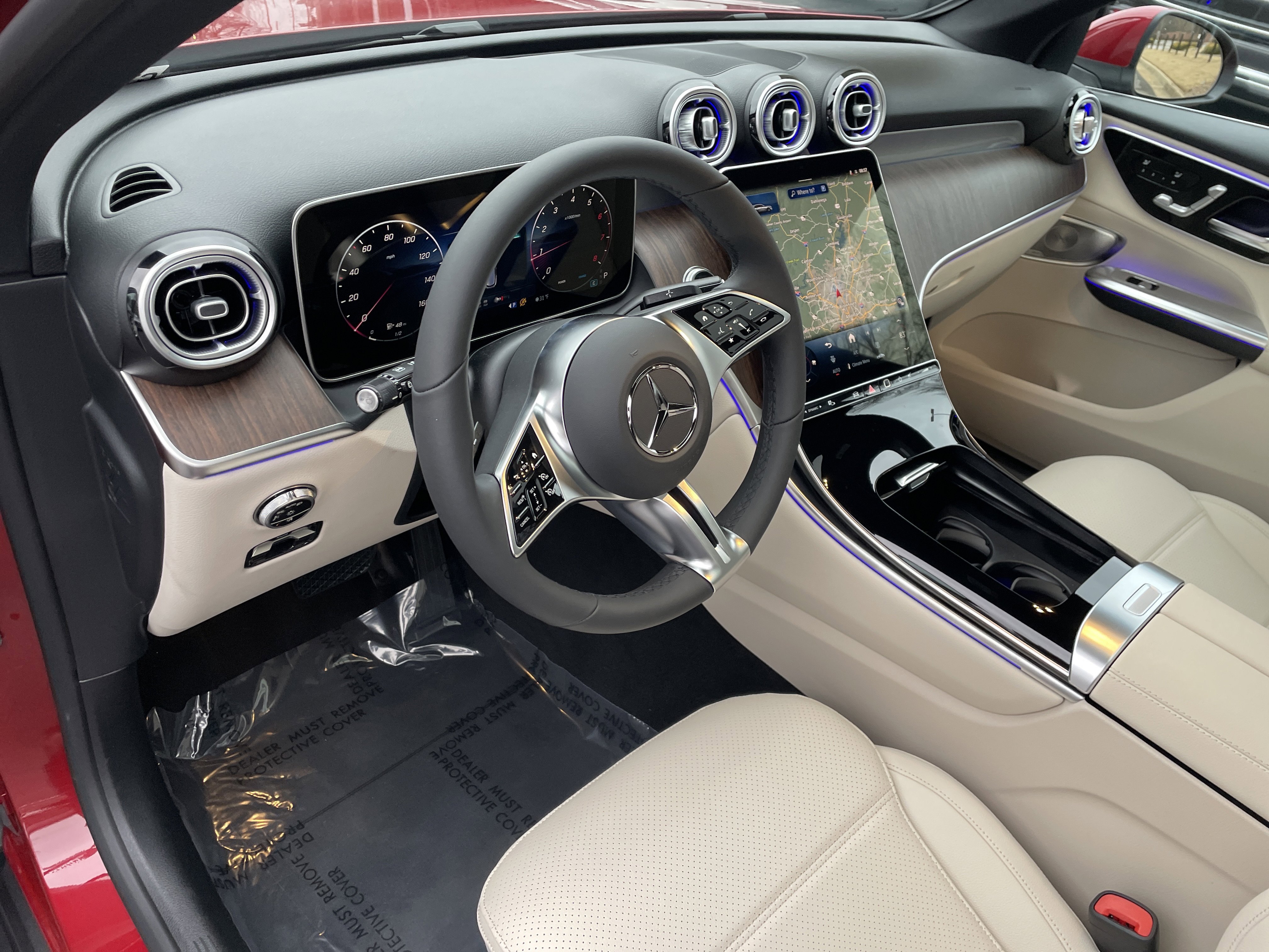 New 2026 MANUFAKTUR Patagonia Red Metallic Mercedes-Benz GLC 300 SUV image 19