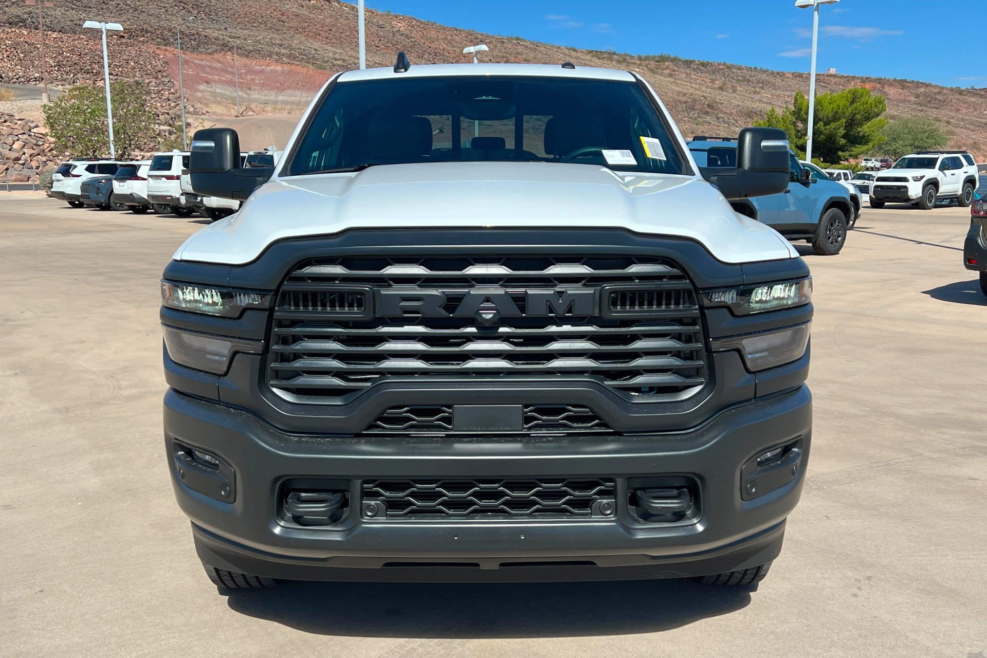 New 2027 Bright White Clear-Coat Exterior Paint RAM Tradesman image 9