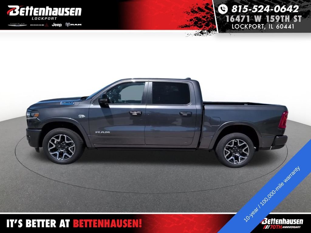 New 2026 Granite Crystal Metallic Clear-Coat Exterior Paint RAM LARAMIE image 11
