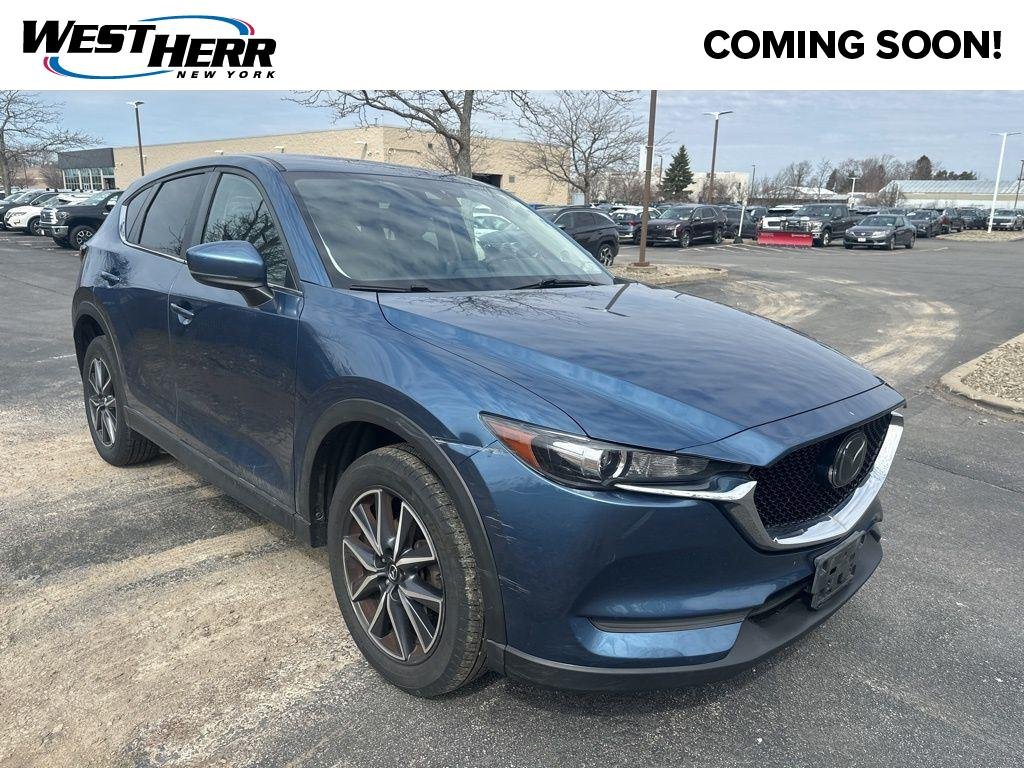 Used 2018 Eternal Blue Mica Mazda Touring image 1