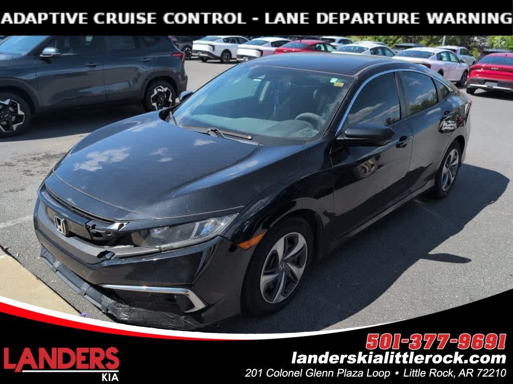 Used 2021 Black Honda LX image 1