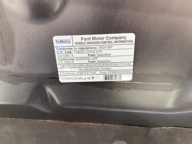 Used 2024 Gray Metallic Ford XLT image 24