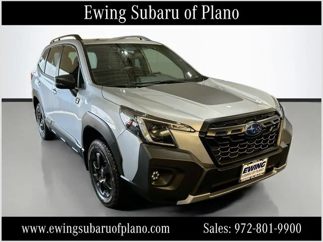 Used 2023 Silver Subaru Wilderness image 1