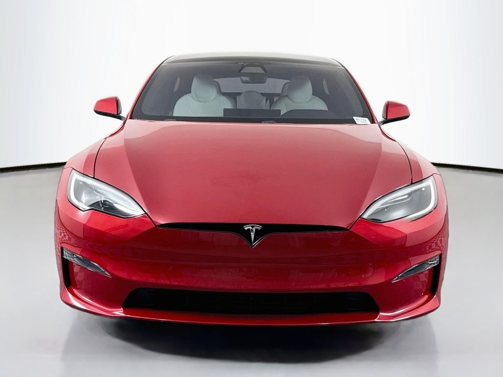 Used 2022 Tesla Model S Base with VIN 5YJSA1E58NF475212 for sale in Champaign, IL