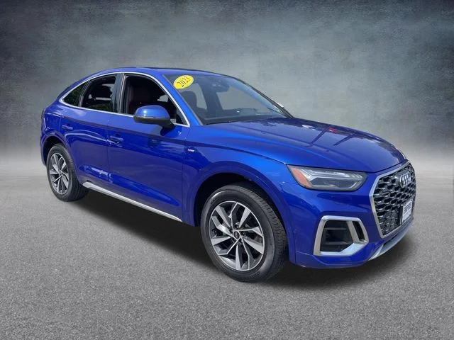 Used 2023 Blue Audi 45 S line Prestige image 4