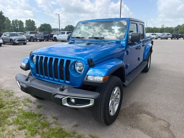 Used 2020 Hydro Blue Pearlcoat Jeep Sport image 3