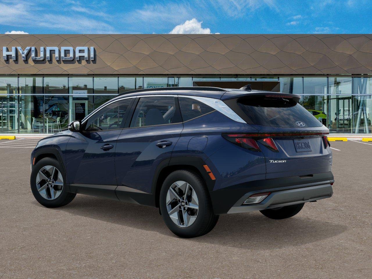 New 2026 Blue Hyundai SEL AWD image 5