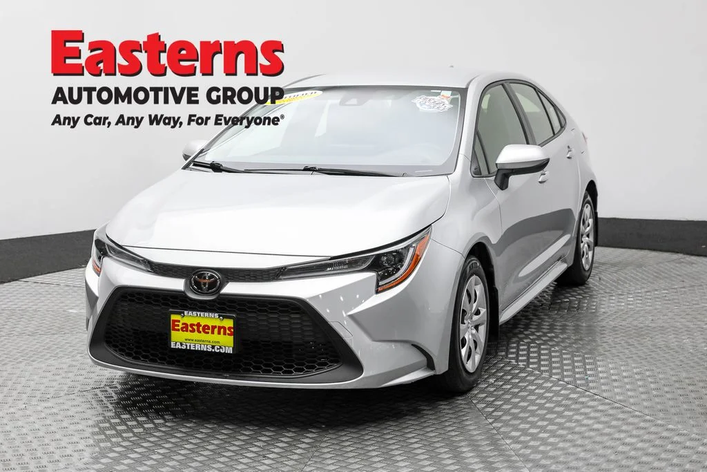 Used 2022 Silver Toyota LE image 1