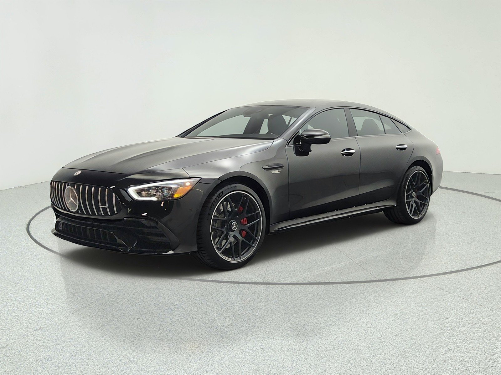 Certified Used 2023 Obsidian Black Metallic Mercedes-Benz AMG® GT 53 4-Door Coupe image 1