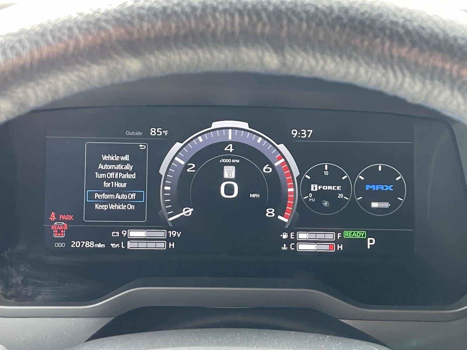 Used 2024 Midnight Black Metallic Toyota Platinum image 3