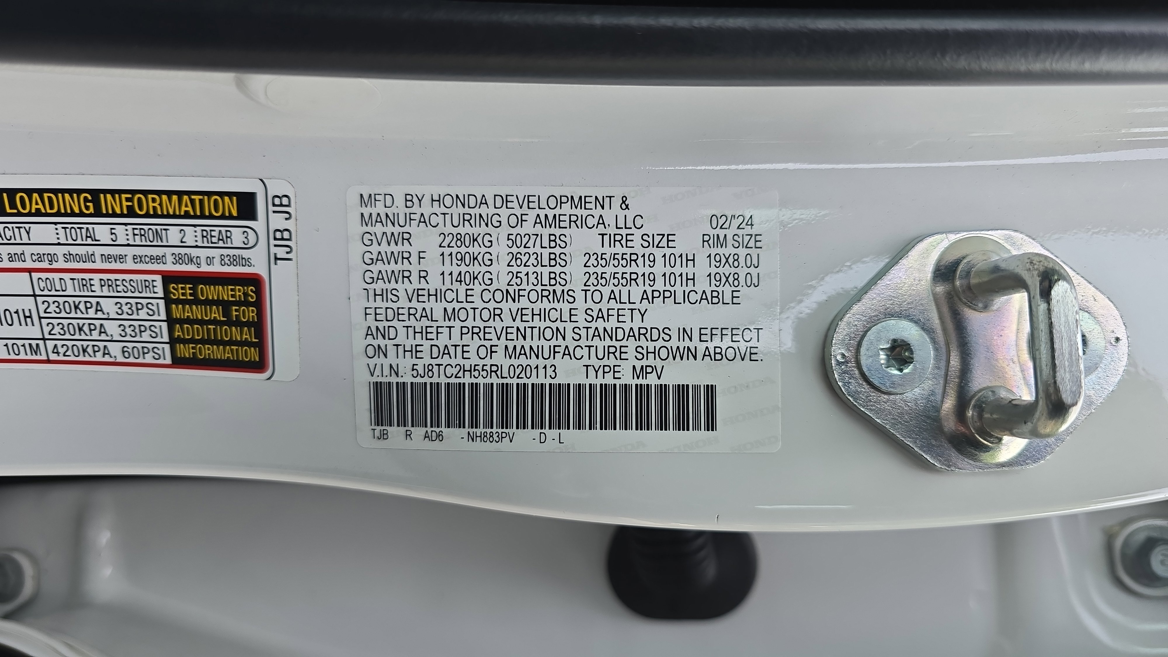 Certified Used 2024 Platinum White Pearl Acura SH-AWD w/Technology Package image 64