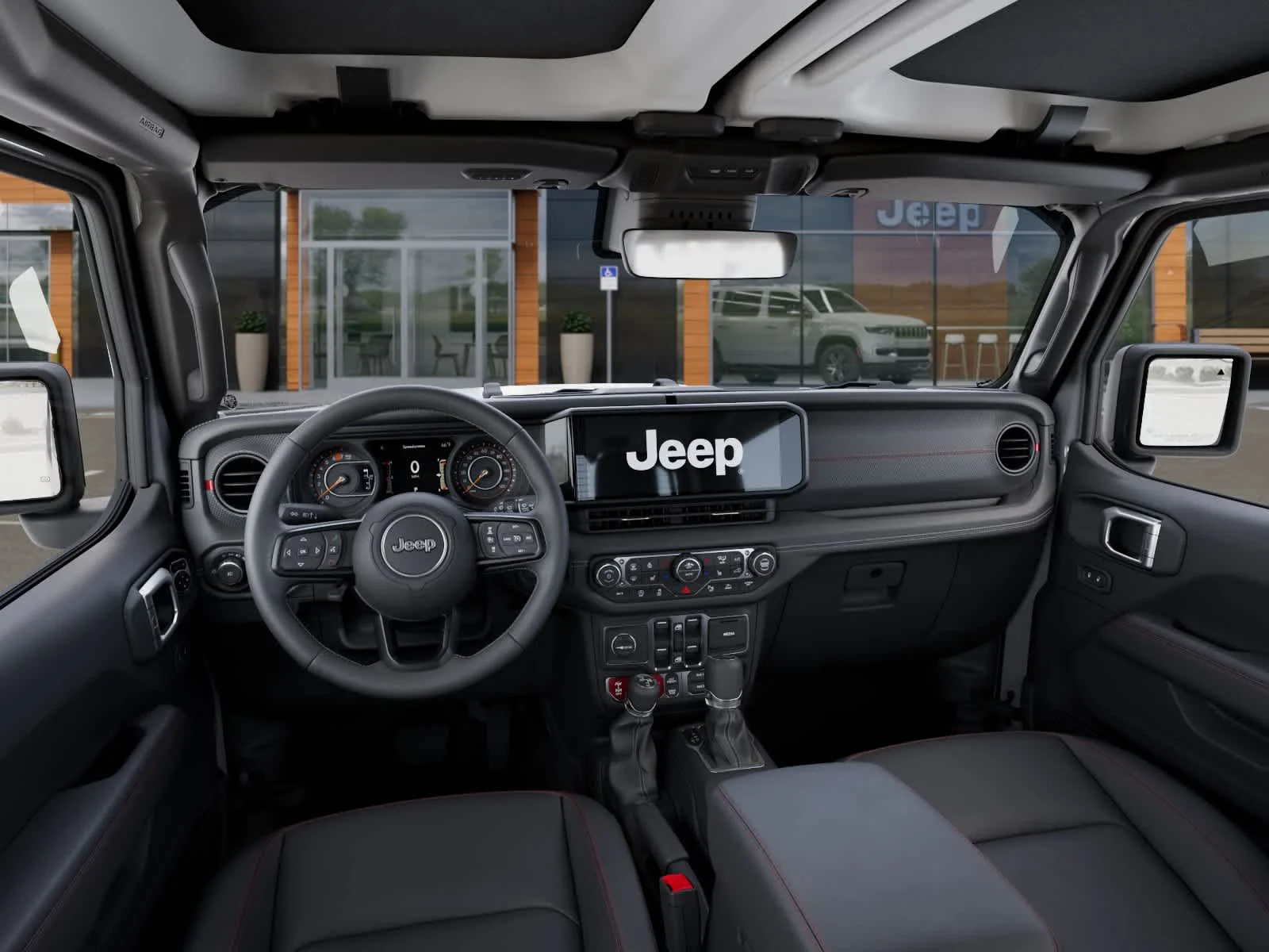 New 2026 Bright White Clearcoat Jeep Rubicon X image 14