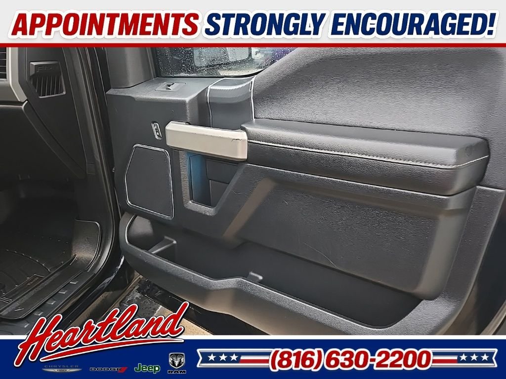 Used 2018 Black Ford Lariat image 86