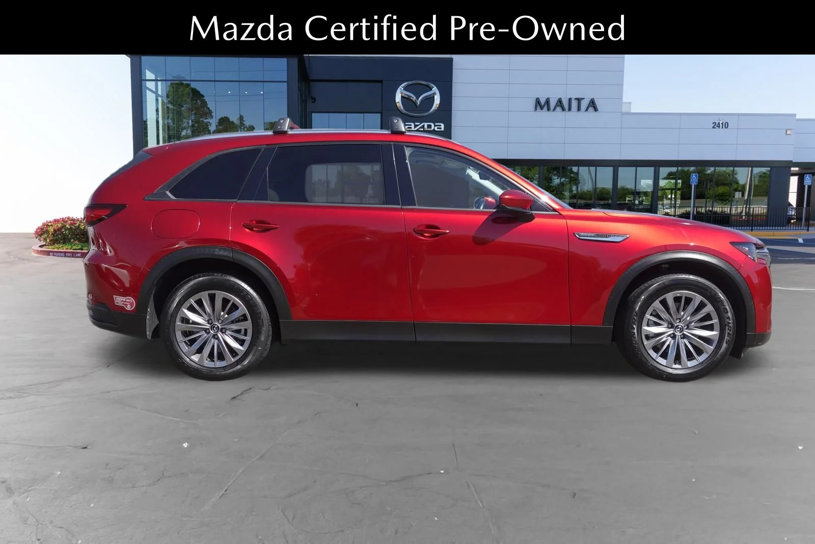 Certified Used 2024 Soul Red Crystal Metallic Mazda Preferred image 2
