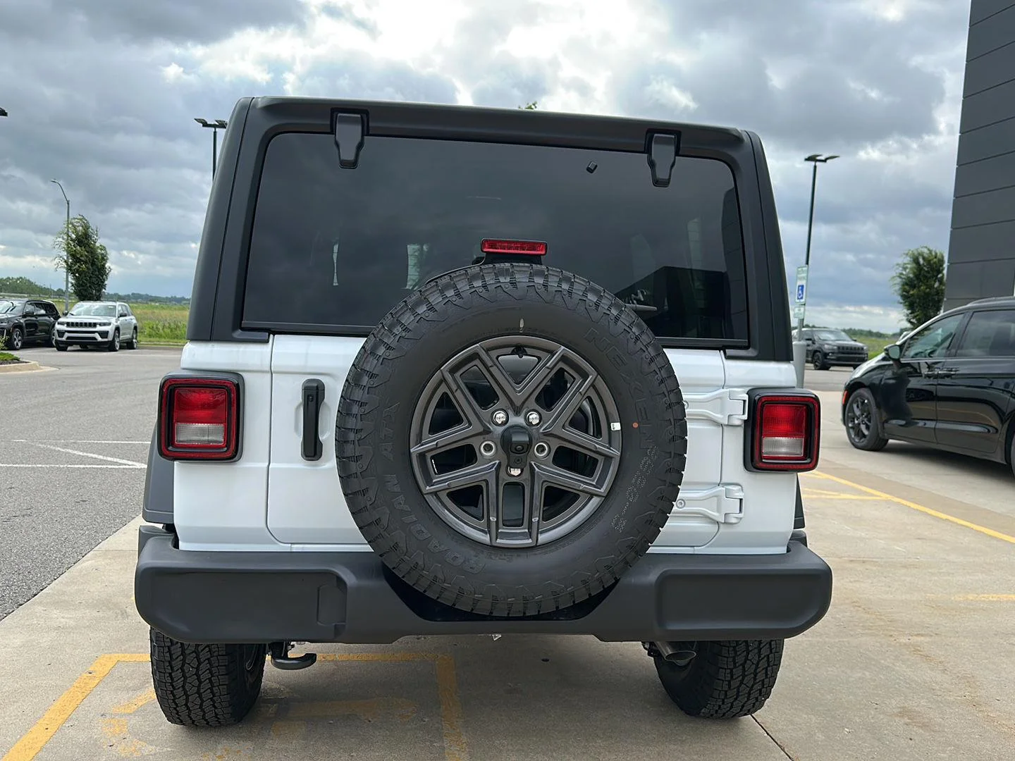 New 2026 Bright White Clearcoat Jeep Sport S image 3