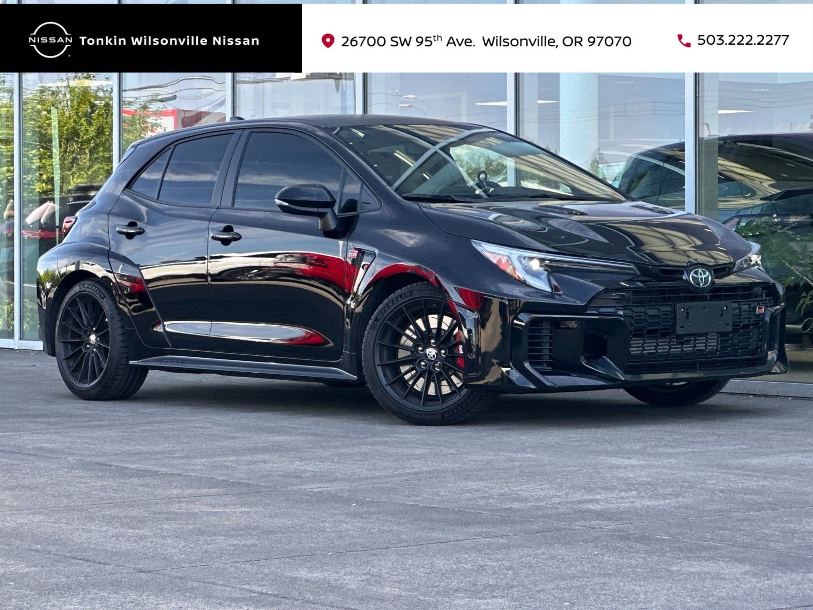 Used 2025 Black Toyota Premium image 1
