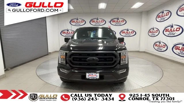 Certified Used 2022 Black Metallic Ford XLT image 3