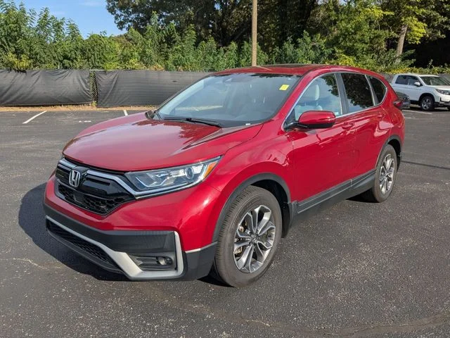 Used 2022 Radiant Red Metallic Honda EX image 8