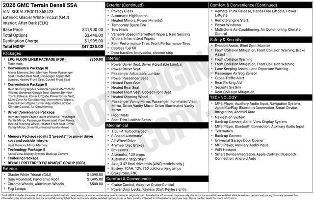 Certified Used 2026 White GMC Denali image 27