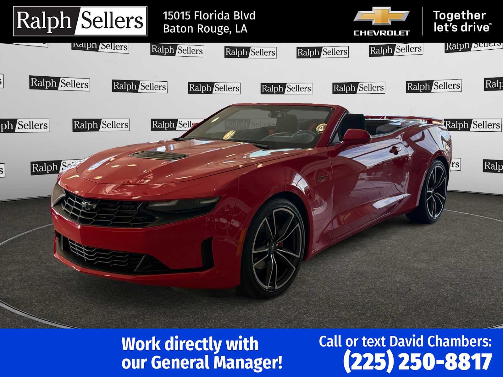 2020 Chevrolet Camaro 6.2 Convertible LT1's photo