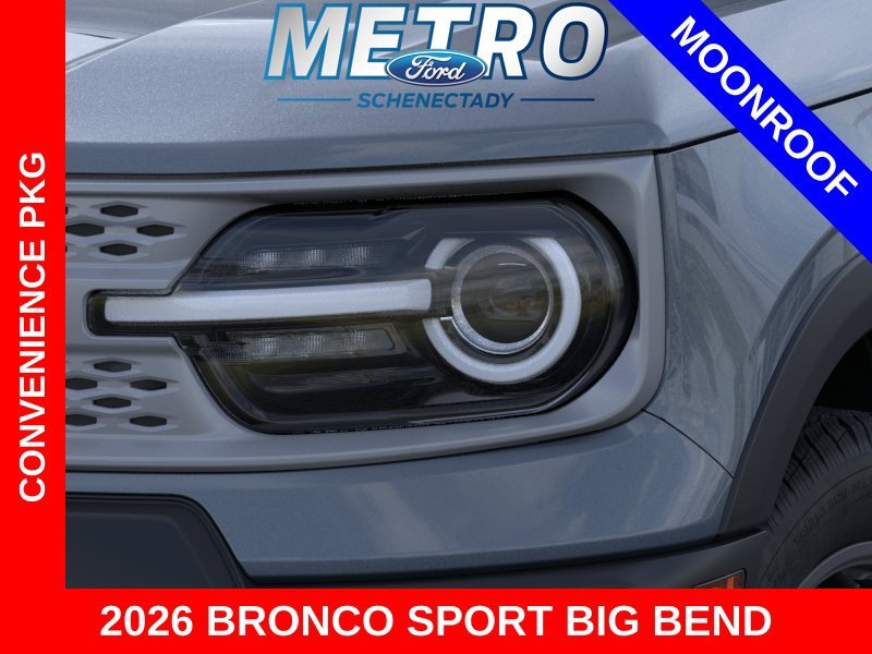 New 2026 Azure Gray Metallic Tri-Coat Ford Big Bend image 18