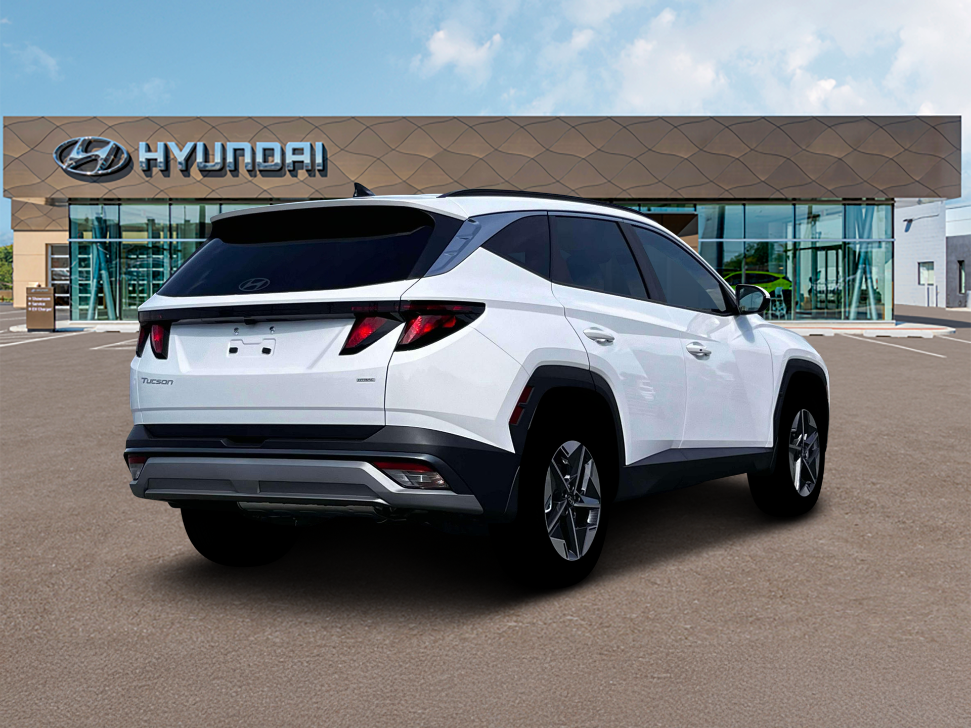 New 2026 White Hyundai SEL AWD image 7