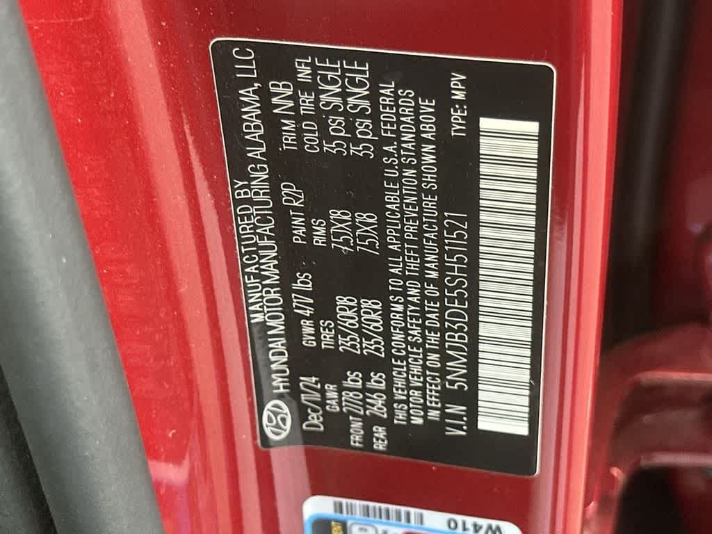 Certified Used 2025 Ultimate Red Hyundai SEL image 29