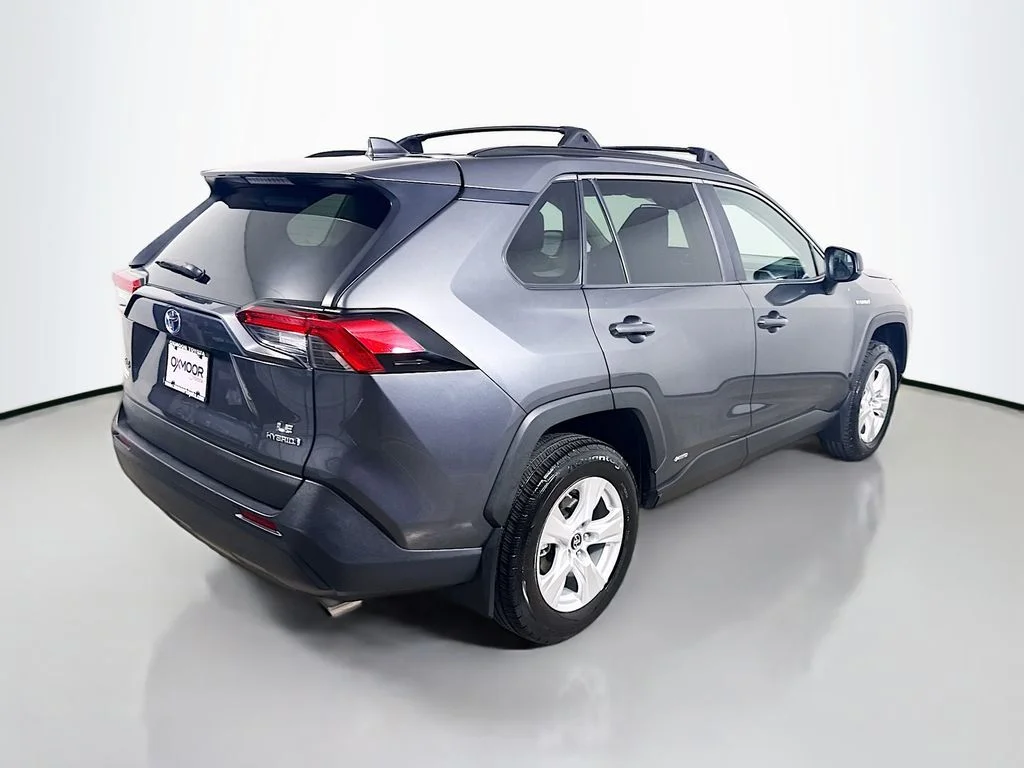 Used 2021 Magnetic Gray Metallic Toyota Hybrid LE image 7