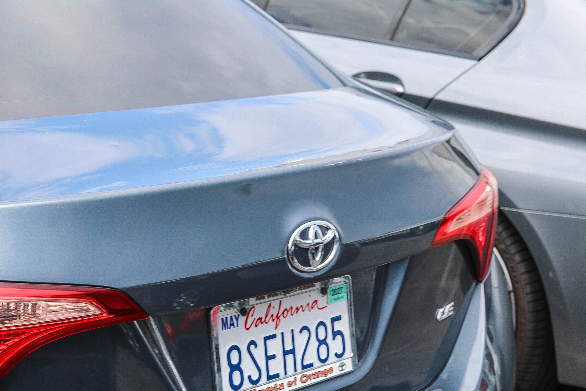 Certified Used 2017 Slate Metallic Toyota LE image 9